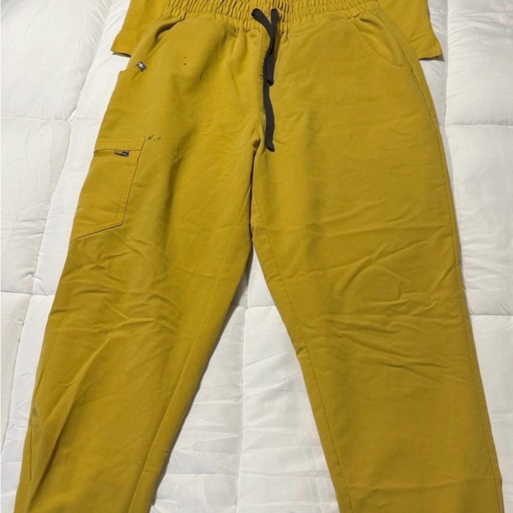 Figs Mustard Joggers for Women
